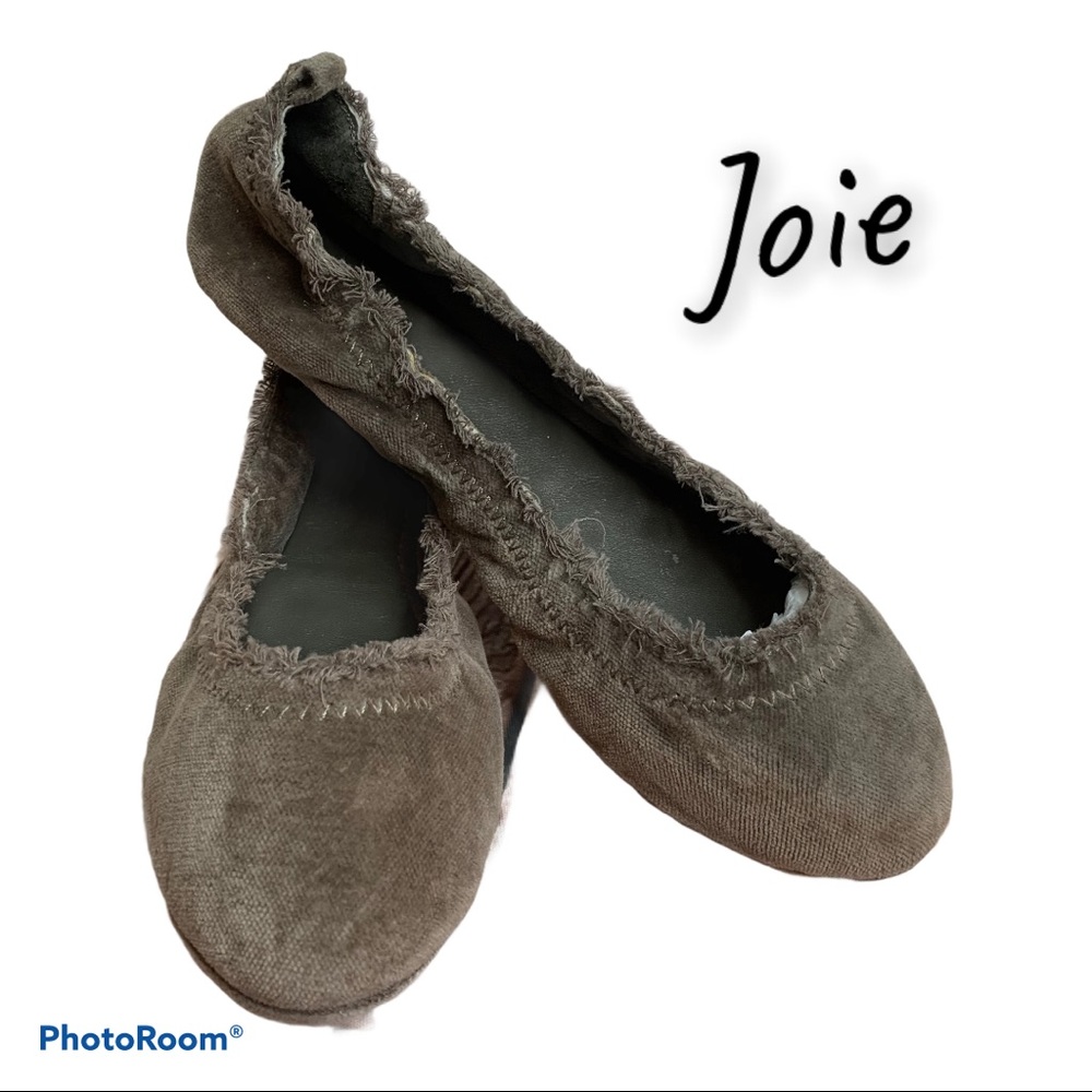 New Joie BOHO Velvet Ballet Flats size 37